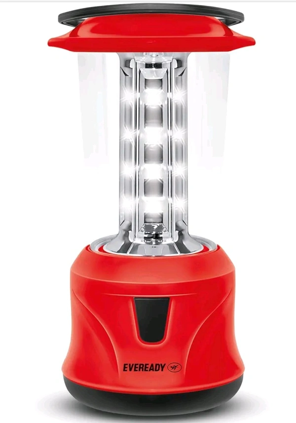 Eveready HL58, Rechargeable 4.8W Emergency Lantern, Overcharge & Deep Discharge Protection, Easy Plug & Play Charging, 360° Lighting