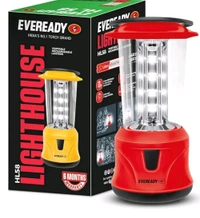 Eveready HL58, Rechargeable 4.8W Emergency Lantern, Overcharge & Deep Discharge Protection, Easy Plug & Play Charging, 360° Lighting