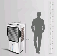 Crompton Optimus 100 Litres Desert Air Cooler for home | Large & Easy Clean Ice Chamber | High Density Honeycomb Pads | Auto-Fill & Drain | Everlast Pump | Humidity Control