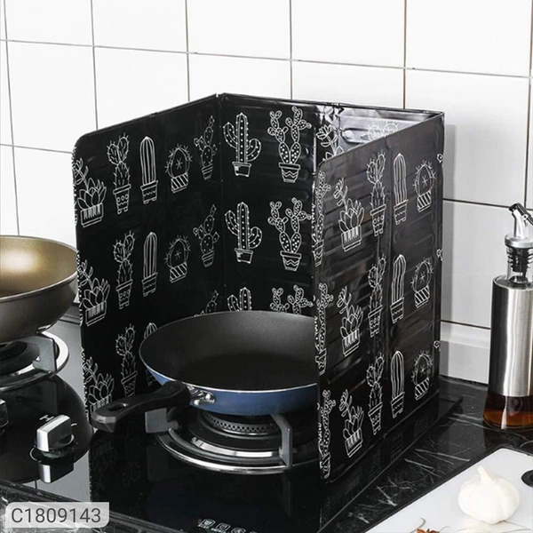 *Product Name:* Kitchen Shield- Foldable Shield/Anti-Splash Splatter Guard For Kitchen*Details:*Product Name: Kitchen Shield- Foldable Shield/Anti-Splash Splatter Guard For KitchenPackage Contains: Product Description: The pratical splatter shield, prevent cooking surfaces, counters, walls and floors from hot and grease, fire to certain sizes burners and pans.Package Contain: It ha