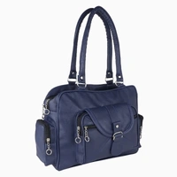 Women Blue Satchel - Blue