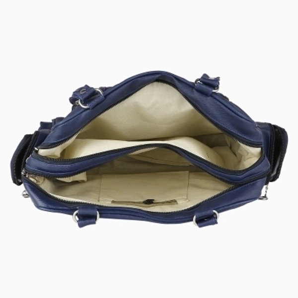 Women Blue Satchel - Blue