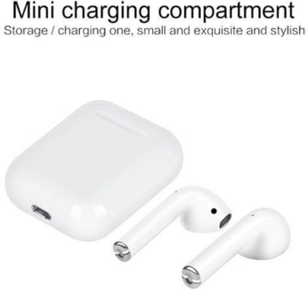 (Buds) True wireless Bluetooth headset Bluetooth Headset, True Wireless Bluetooth HeadsetModel Name :(Buds) True wireless Bluetooth headset Bluetooth Headset, True WirelessColor :whiteHeadphone Type :True WirelessInline Remote :YesSales Package :1Connectivity :BluetoothHeadphone Design :Earbud7 Days Replacement Policy, No questions asked.