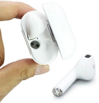 (Buds) True wireless Bluetooth headset Bluetooth Headset, True Wireless Bluetooth HeadsetModel Name :(Buds) True wireless Bluetooth headset Bluetooth Headset, True WirelessColor :whiteHeadphone Type :True WirelessInline Remote :YesSales Package :1Connectivity :BluetoothHeadphone Design :Earbud7 Days Replacement Policy, No questions asked.