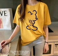 Casual Printed Women Blue TopColor: Black, Maroon, Musatrd, Navy Blue, Red, WhiteSize: S, M, L, XLColor Code :Navy BlueStyle Code :KE8149-Red MickeySize :LFabric :Cotton BlendOccasion :CasualNeck :Round NeckPattern :Printed7 Days Return Policy, No questions asked. - Maroon, S