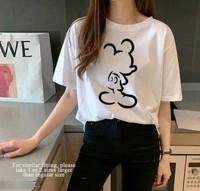 Casual Printed Women Blue TopColor: Black, Maroon, Musatrd, Navy Blue, Red, WhiteSize: S, M, L, XLColor Code :Navy BlueStyle Code :KE8149-Red MickeySize :LFabric :Cotton BlendOccasion :CasualNeck :Round NeckPattern :Printed7 Days Return Policy, No questions asked. - Maroon, M