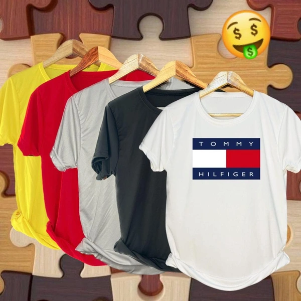 Tommy Hilfiger Tshirt 5pice Combo - L