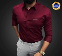 Mufti Plane Shirt For Men - L