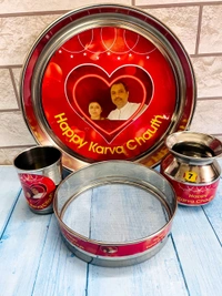 Karwachath Photo Thali Set - 1