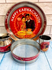 Karwachath Photo Thali Set - 1