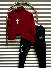 Jf Puma Tshirts + Lowar Combo - Jf, Xl