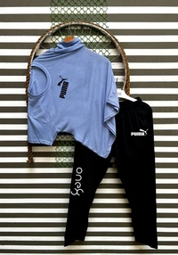 Jf Puma Tshirts + Lowar Combo - Jf, XXl