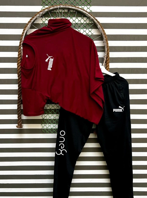 Jf Puma Tshirts + Lowar Combo - Jf, XXl