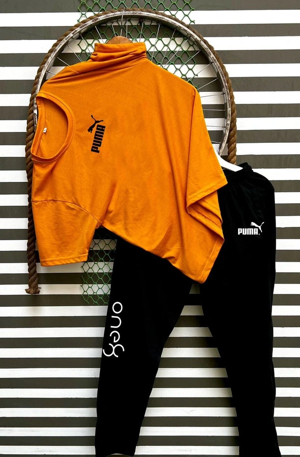 Jf Puma Tshirts + Lowar Combo - Jf, XXl