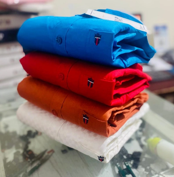 Louis Philippe Shirts 4 pcs Combo - M