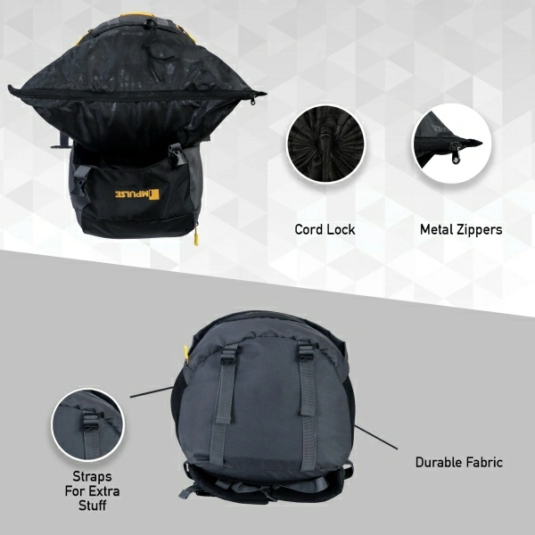 75L WATERPROOF TRAVEL RUCKSACK HIKING BACKPACK 