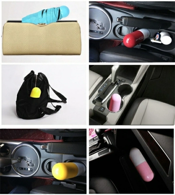 Capsule Mini TRAVEL UMBRELLA 4 FOLD( Uv Proof &Windproof)