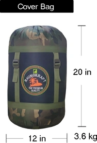 RHINOKRAFT Detachable Inner Fleece 6 Layer Sleeping Bag