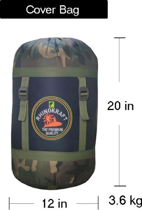 RHINOKRAFT Detachable Inner Fleece 6 Layer Sleeping Bag