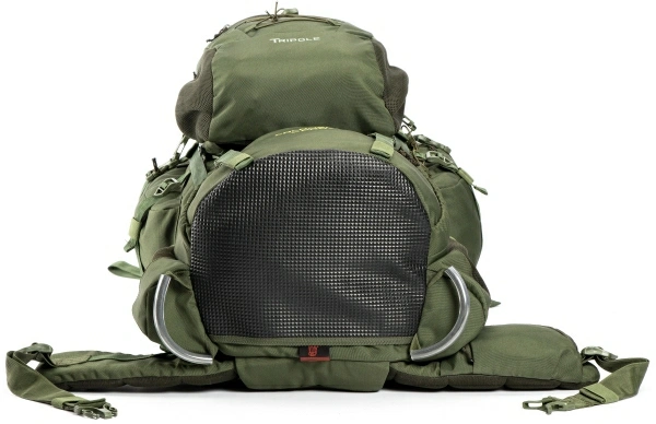 Tripole Colonel Pro Metal Frame Rucksack | Front Opening | Detachable Bag Rucksack  - 105 L - Green
