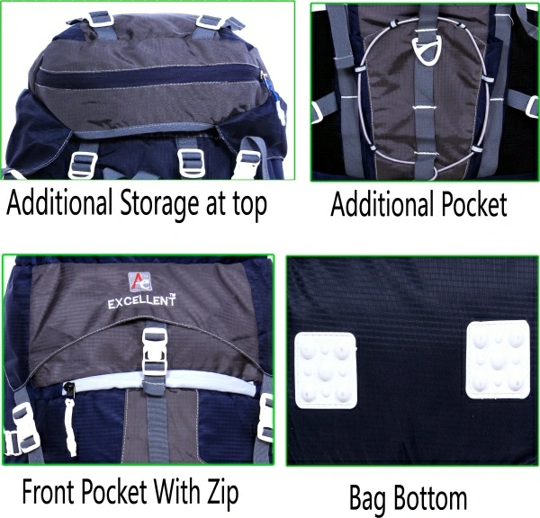 AE EXCELLENT Travel Backpack Outdoor Sport Hiking Trekking Bag Campaigning Rucksack  - 55 L