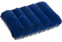 Travel Solid Air  Pillow Pack Of 3  - Blue 