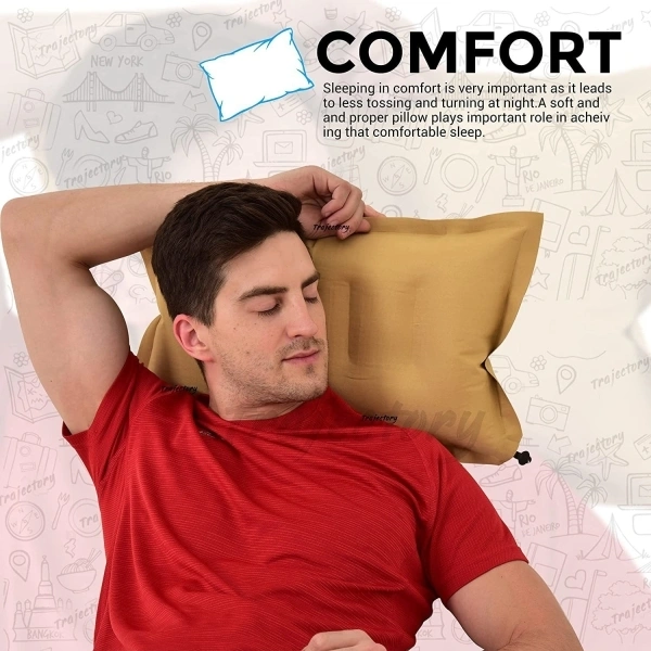 Solid Air Travel Pillow