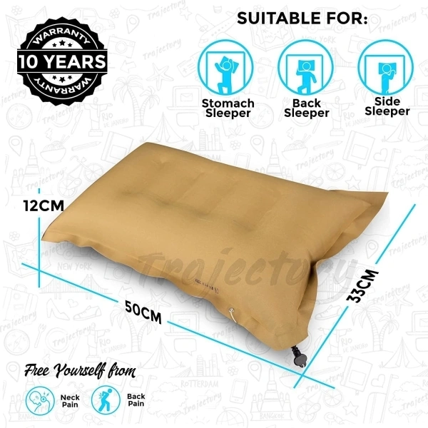 Solid Air Travel Pillow