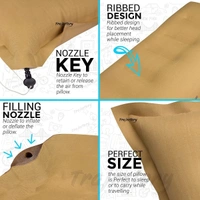 Solid Air Travel Pillow