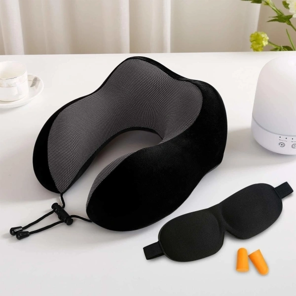 Memory Foam Travel Pillow 