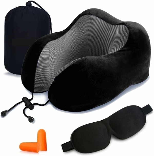 Memory Foam Travel Pillow 