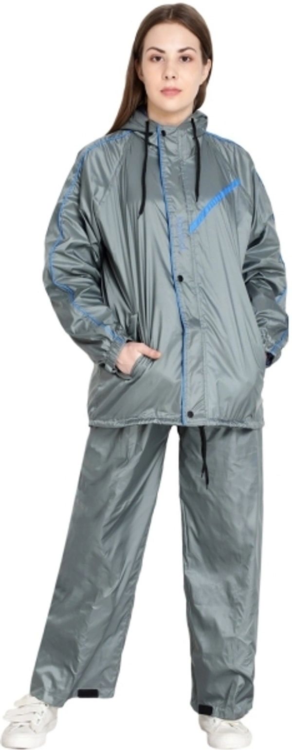 Zachary's Solid Women Rain Protection Coat - XXL