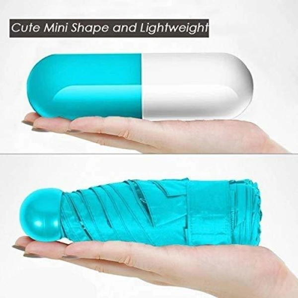 4 Fold Capsule Mini Travel Umbrella 