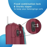 SAFARI STAR 55 RED 60L Trolley Bag