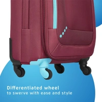 SAFARI STAR 55 RED 60L Trolley Bag