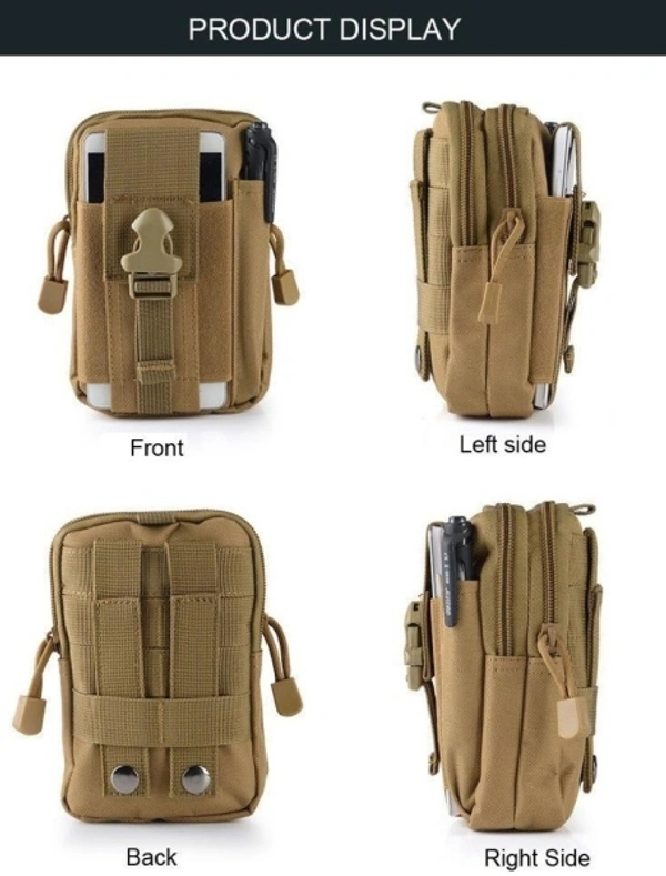 Travel Pouch Camping Belt Purse 