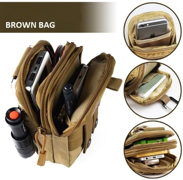 Travel Pouch Camping Belt Purse 