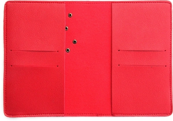 Leather Quoted Travel Document Organizer 