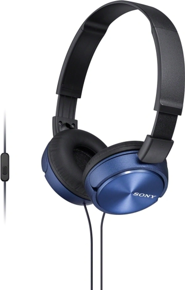 SONY Wired Travel Headphone - Blue