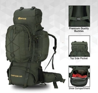 IMPULSE Captain 95L Waterproof Rucksack  - Green