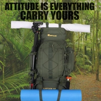 IMPULSE Captain 95L Waterproof Rucksack - Black