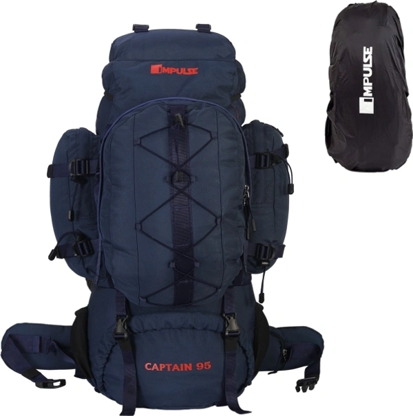 IMPULSE Captain 95L Waterproof Rucksack  -  Blue 