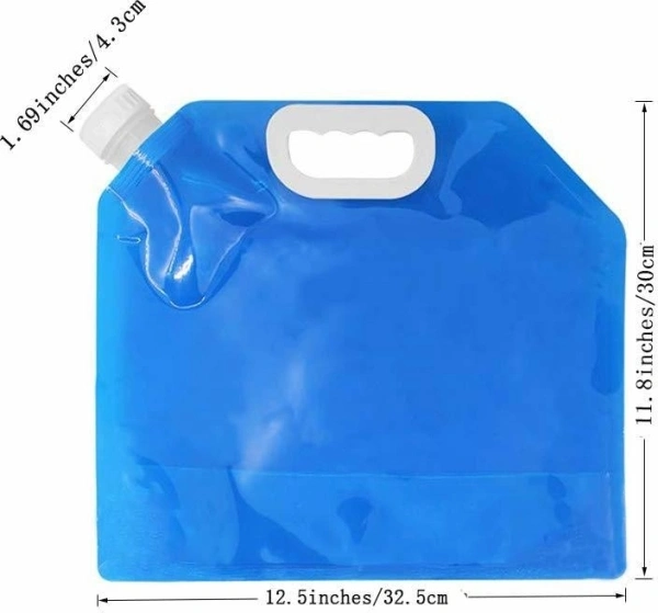 5 Litter Portable Lifting Water Storage Bag 