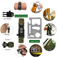 Travel Camping & Hiking Emergency Tactical Survival Kit 