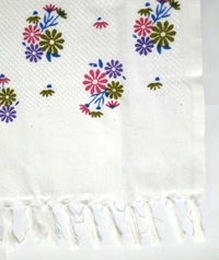 Kraft Cotton 240 GSM  Bath Towel Set ( Pack Of 3) 