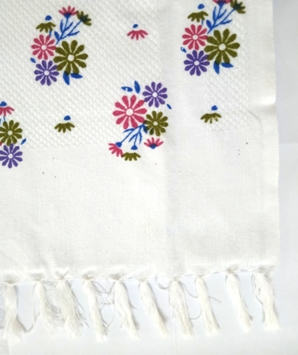 Kraft Cotton 240 GSM  Bath Towel Set ( Pack Of 3) 