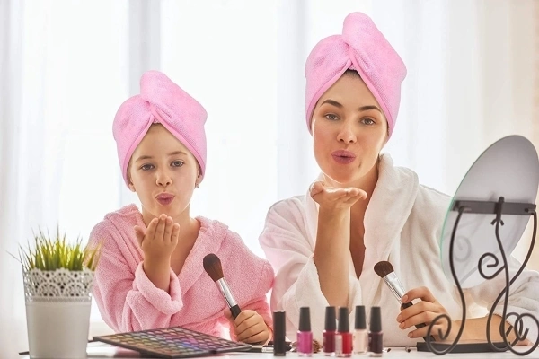 400 GSM Fab Cotton Bath Hair Towel For Women's 