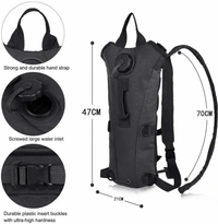Hiking Hydration Backpack ( 2.5 L Water Bladder ) 
