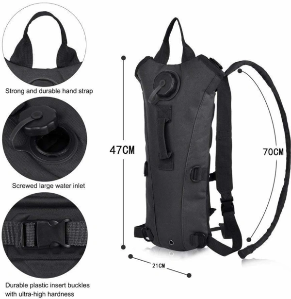 Hiking Hydration Backpack ( 2.5 L Water Bladder ) 