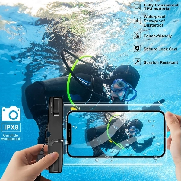 Waterproof Pouch For Smart Phones 